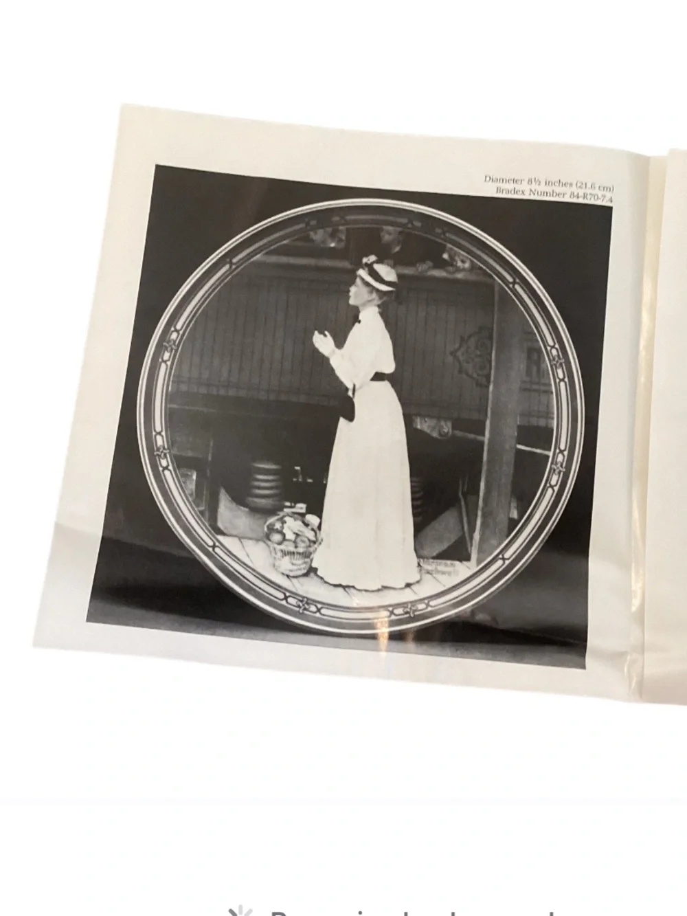 Knowles Norman Rockwell A Mother’s Welcome 1986 Fine China Plate with Cert